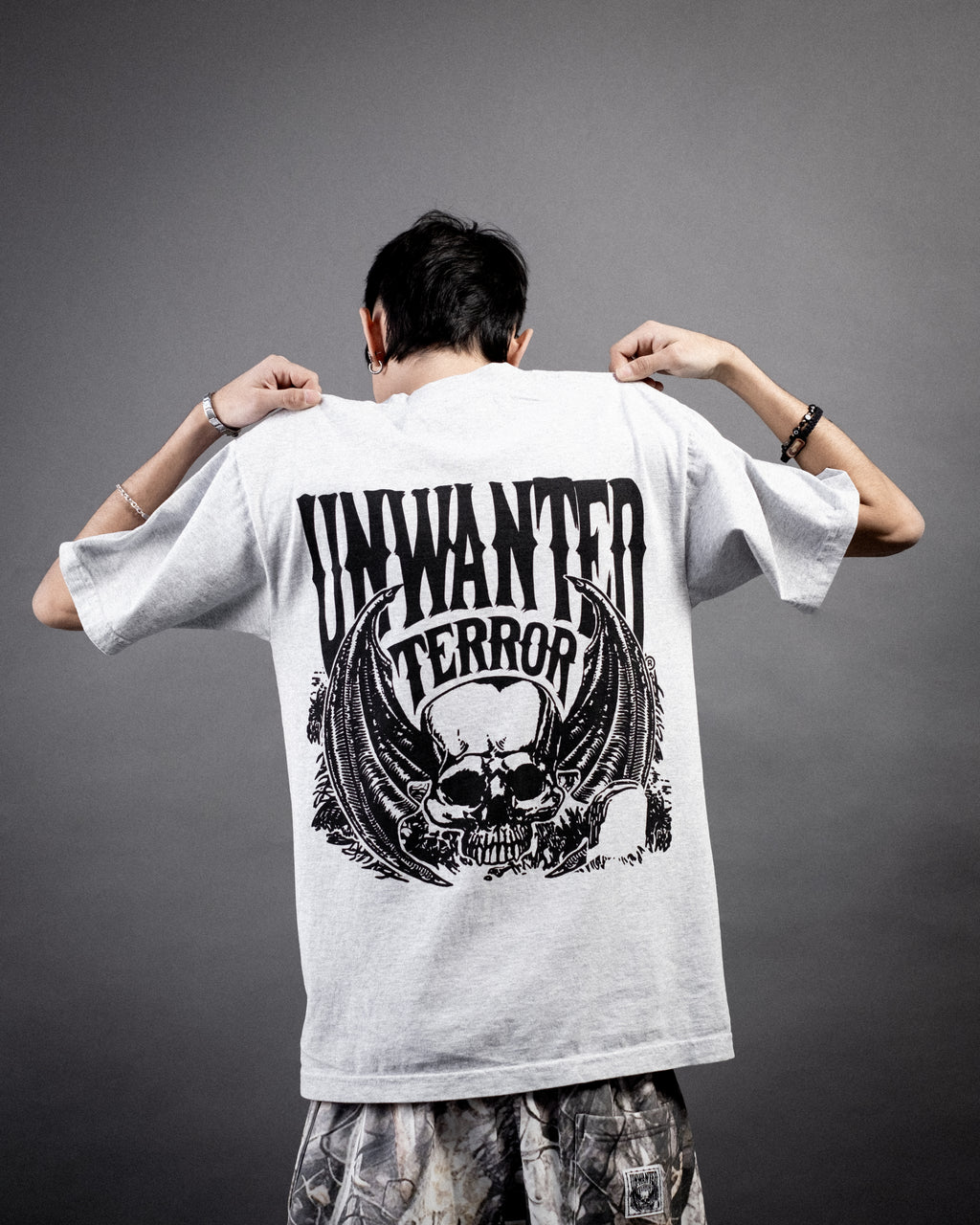 UNWANTED TERROR LOGO TEE