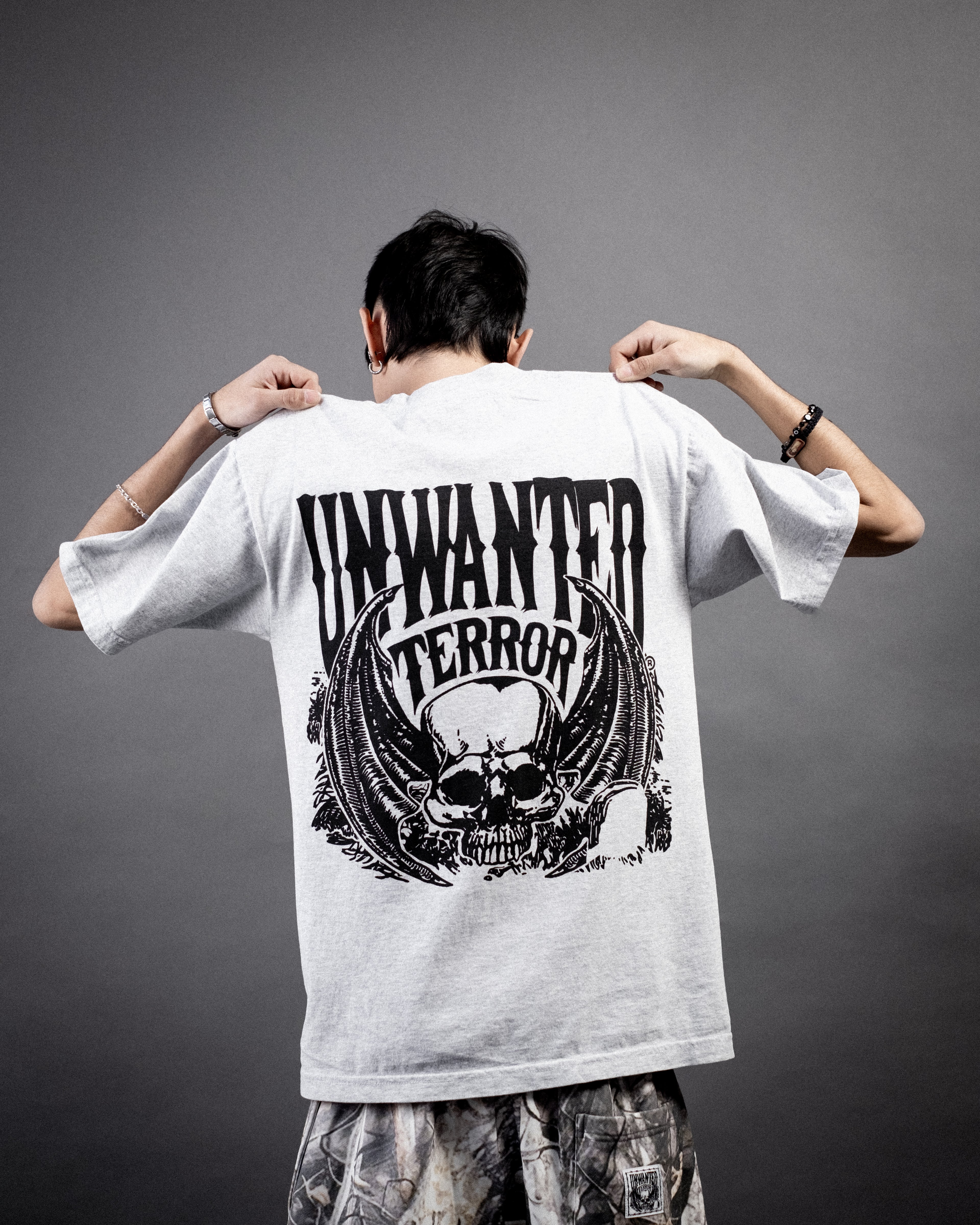 UNWANTED TERROR LOGO TEE