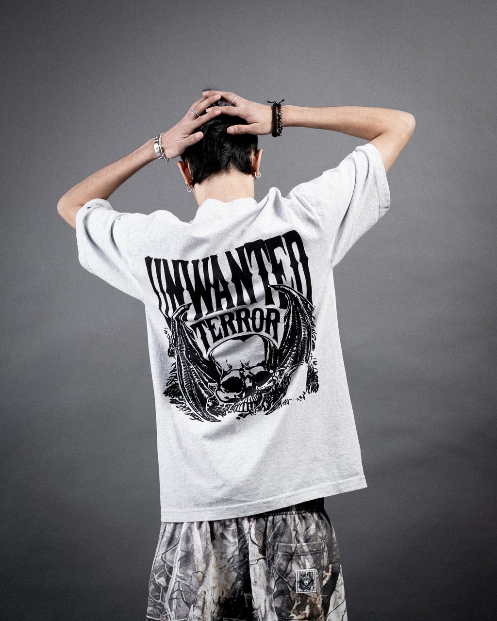 UNWANTED TERROR LOGO TEE