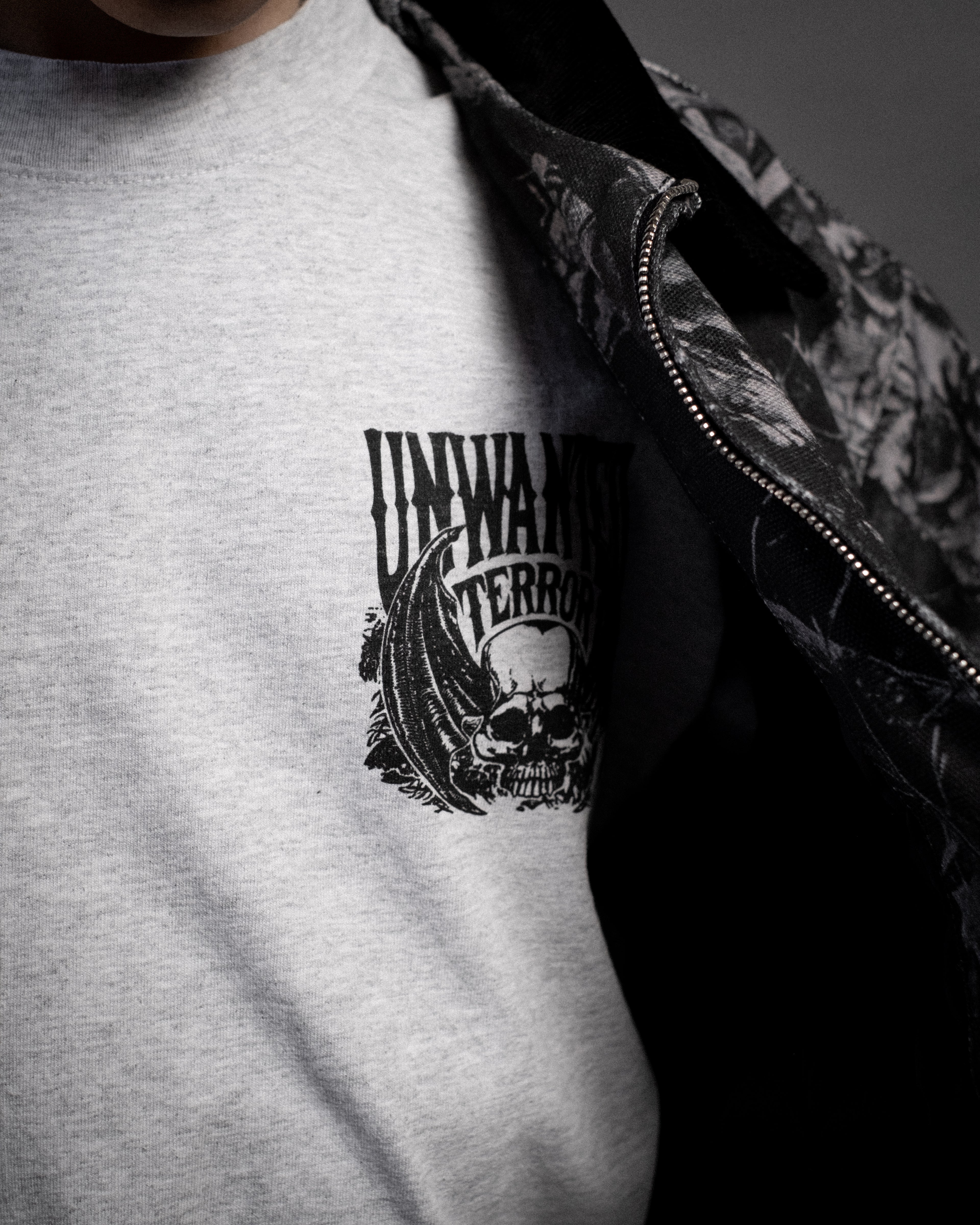 UNWANTED TERROR LOGO TEE