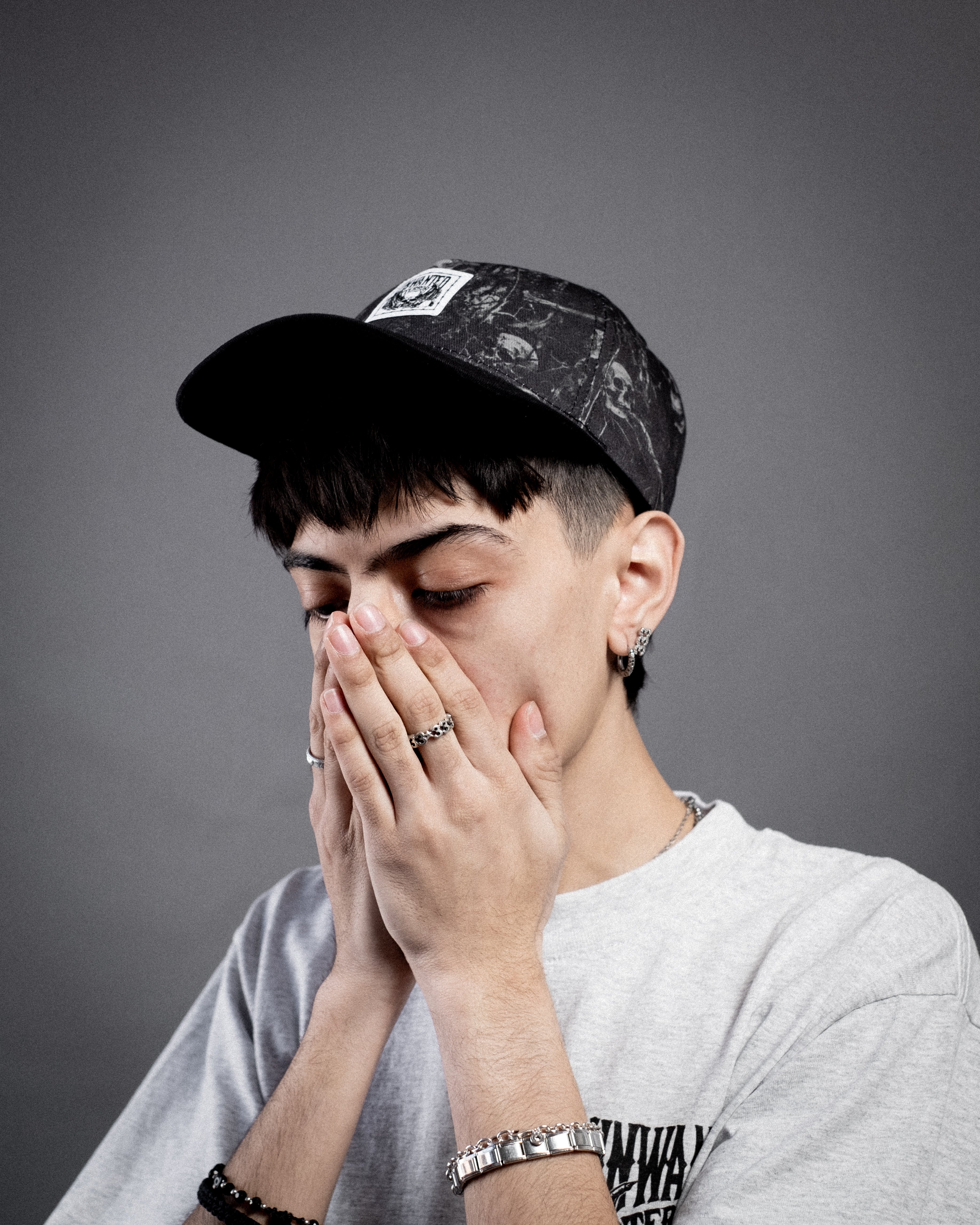 [PRE-ORDER] FEARTREE CAMO HAT (BLACK)
