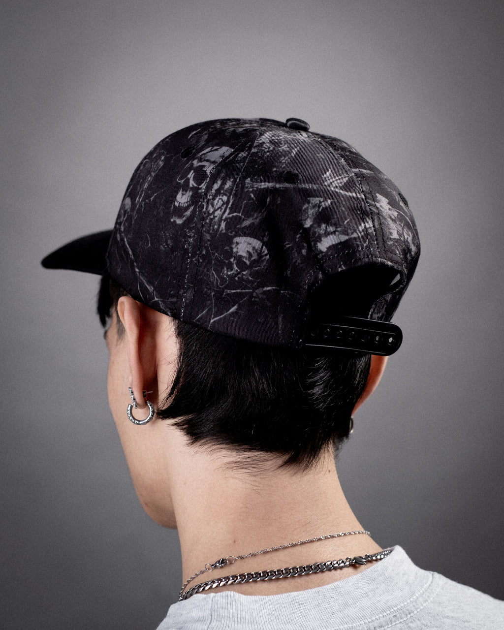 [PRE-ORDER] FEARTREE CAMO HAT (BLACK)