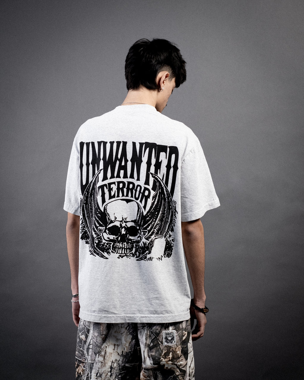 UNWANTED TERROR LOGO TEE