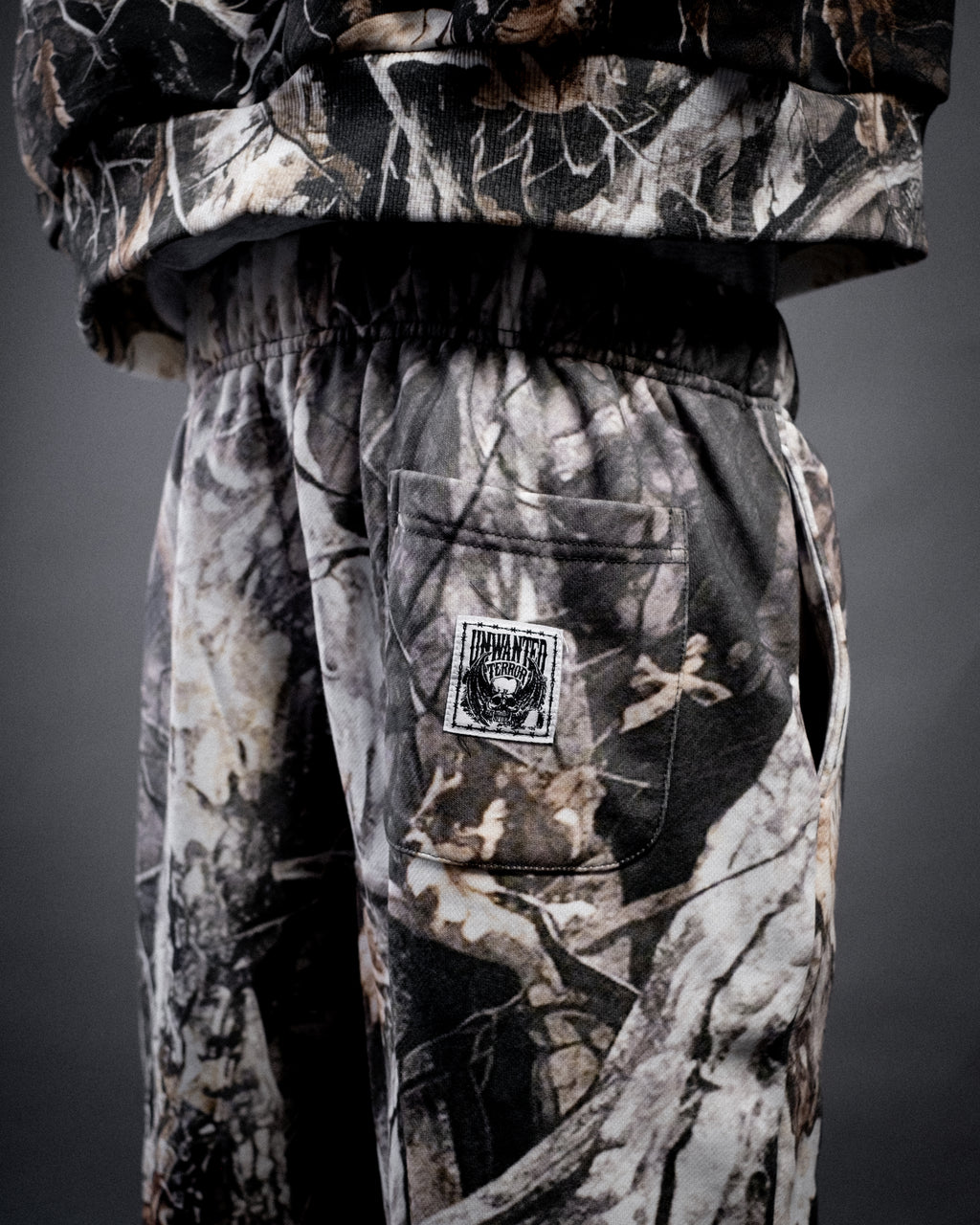 [PRE-ORDER] FEARTREE CAMO SWEATPANTS