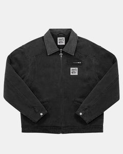 CRUCIFIX WORK JACKET (BLACK)