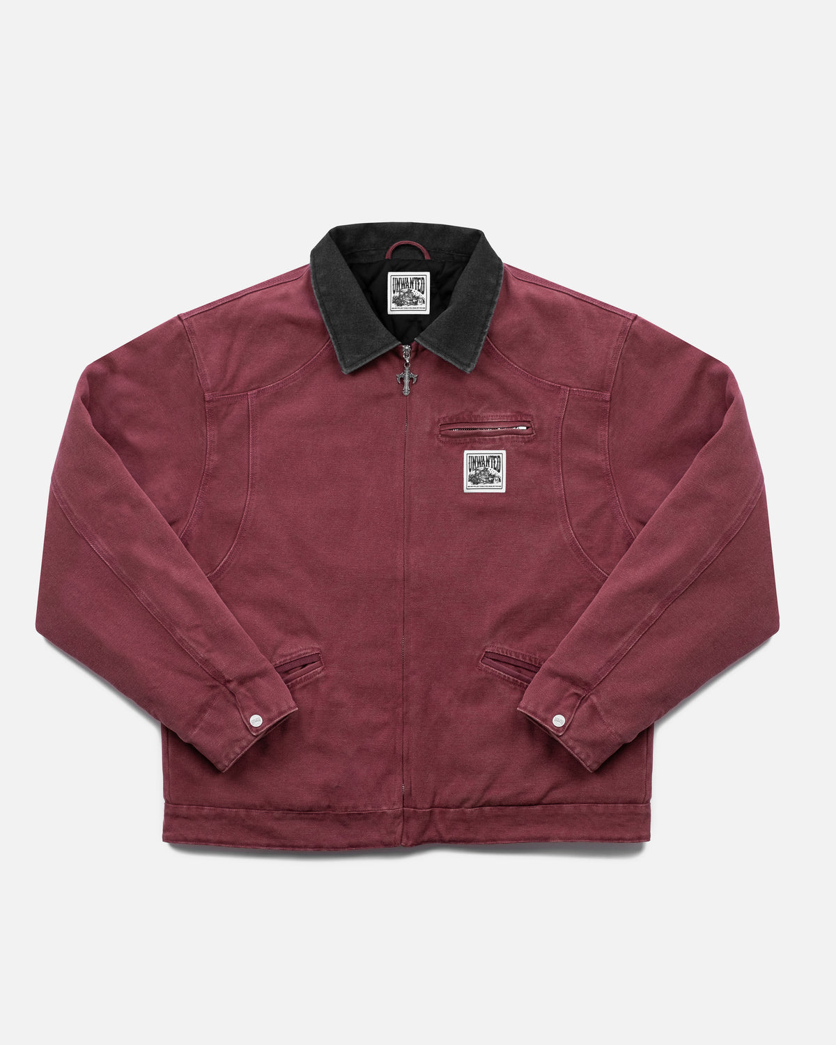 CRUCIFIX WORK JACKET (RED)