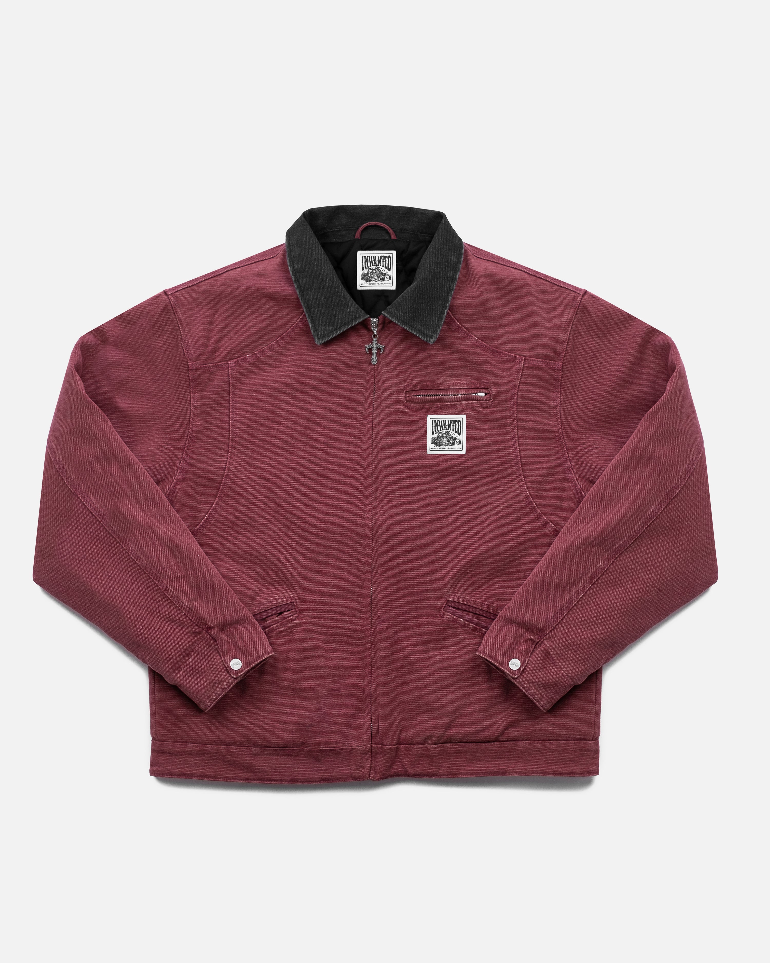 CRUCIFIX WORK JACKET (RED)