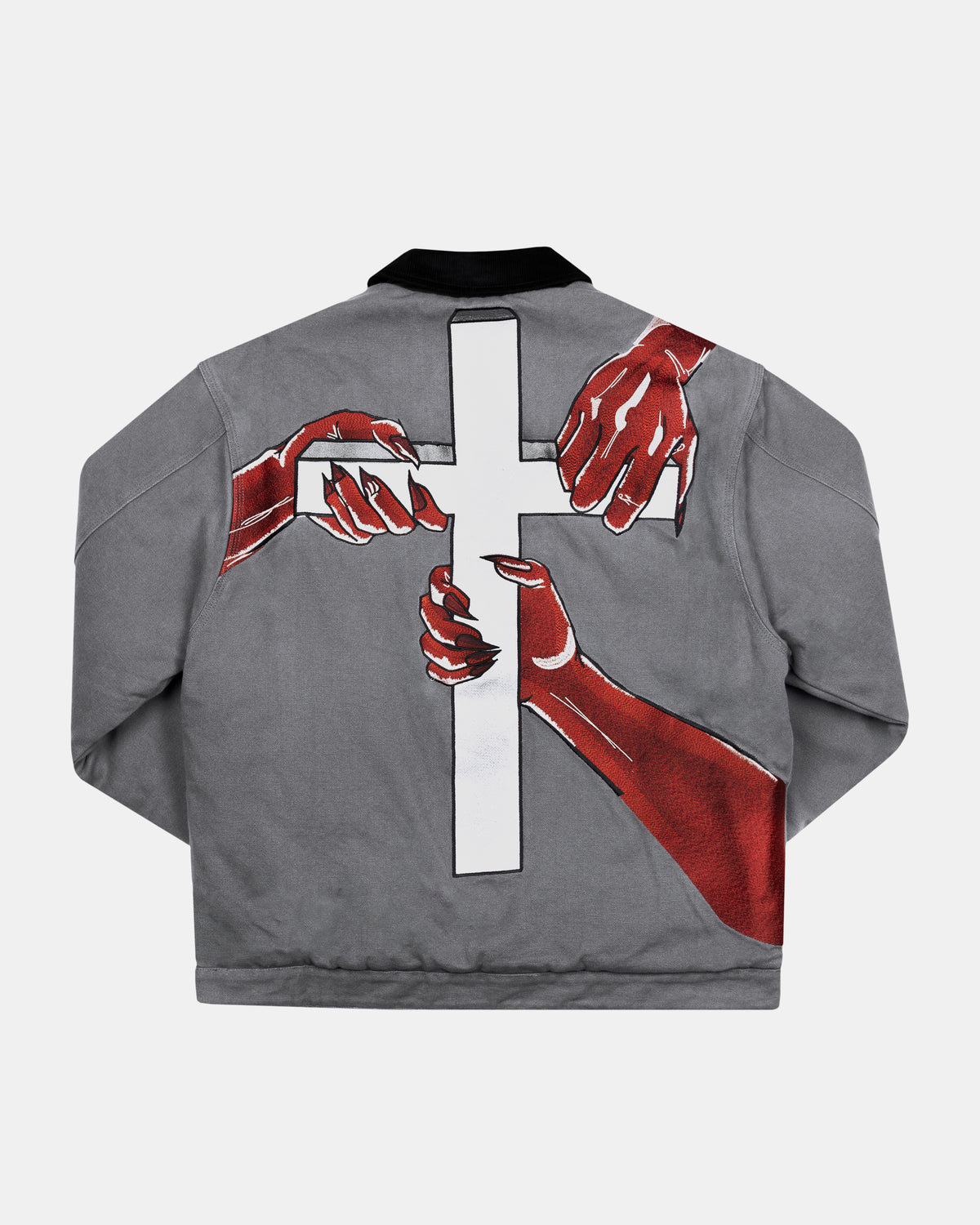 DEVILS GRASP WORK JACKET (GREY)