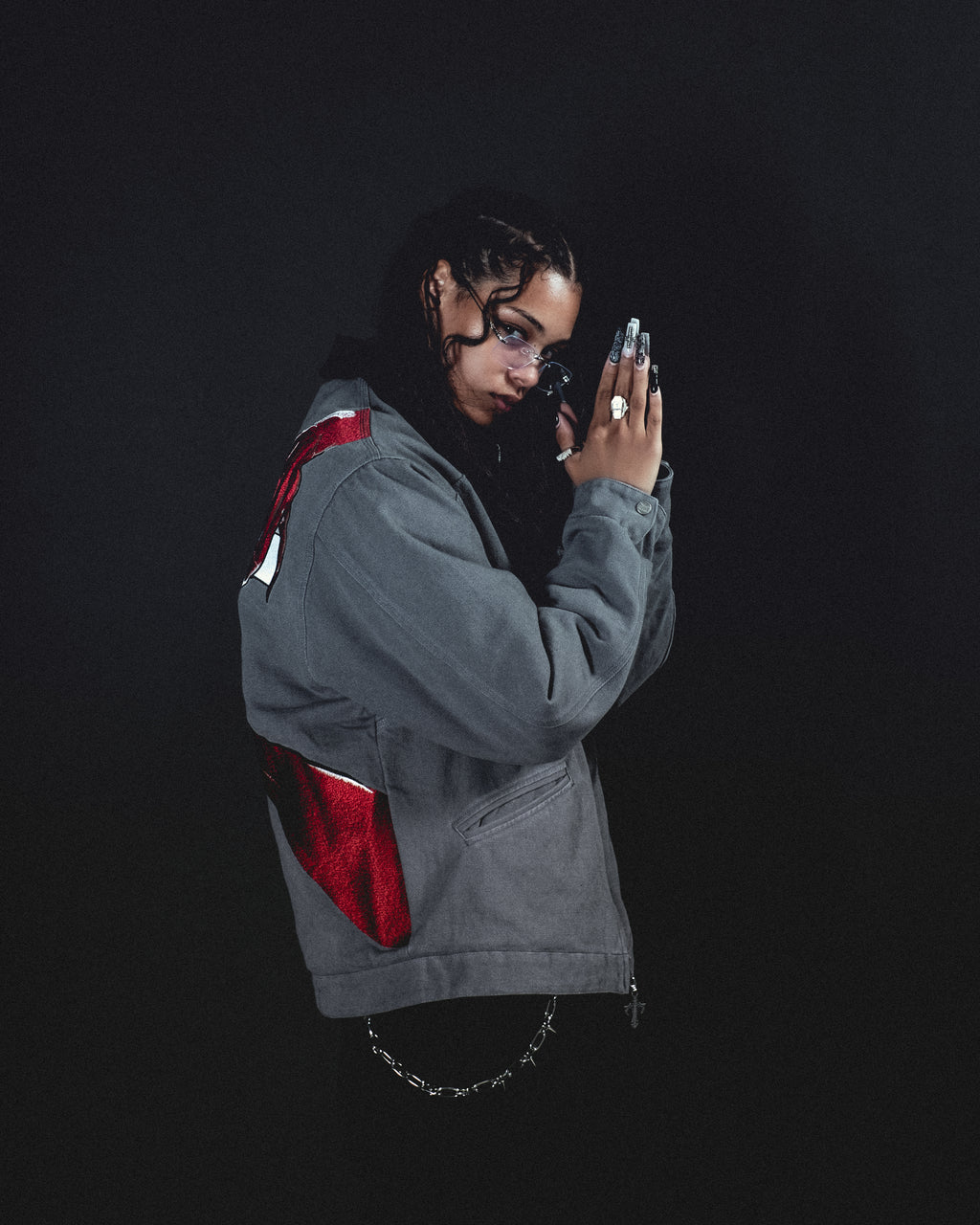 DEVILS GRASP WORK JACKET (GREY)
