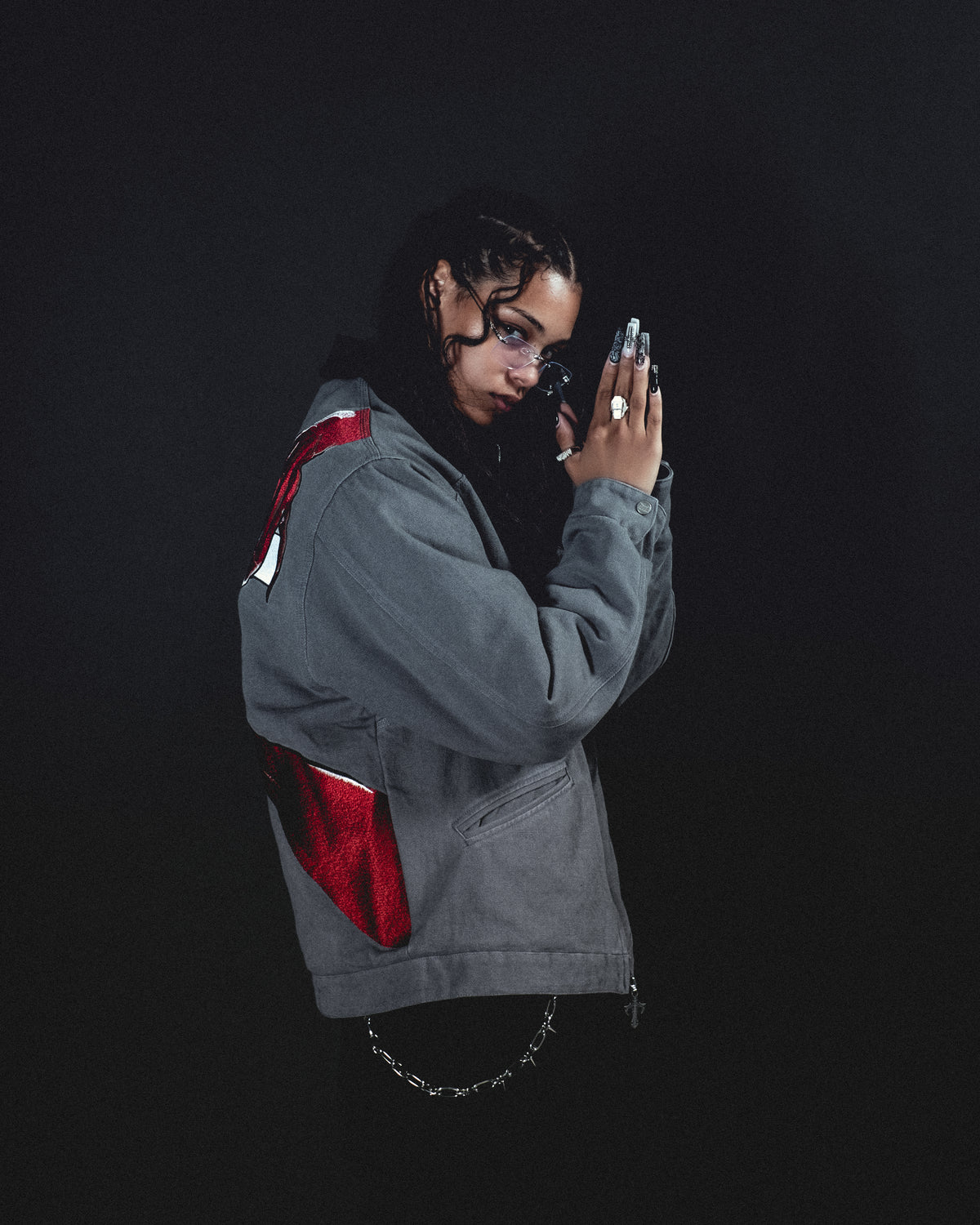 DEVILS GRASP WORK JACKET (GREY)