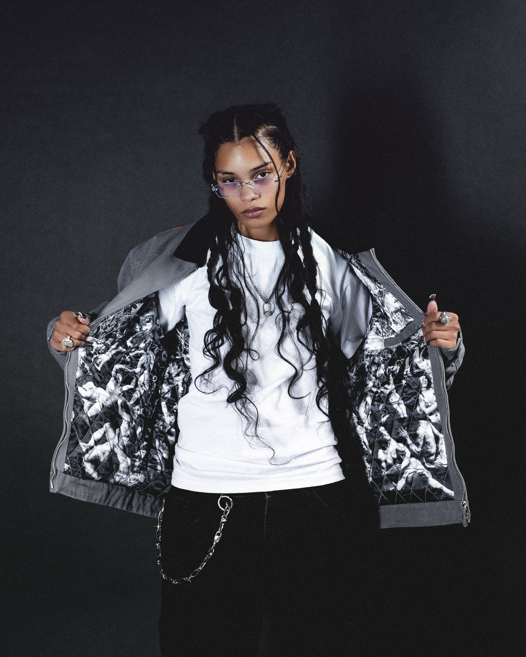 DEVILS GRASP WORK JACKET (GREY)