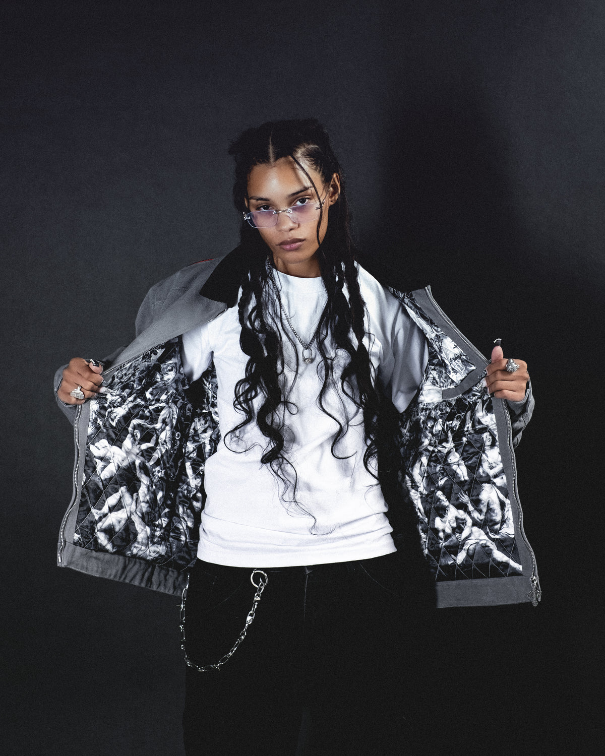DEVILS GRASP WORK JACKET (GREY)