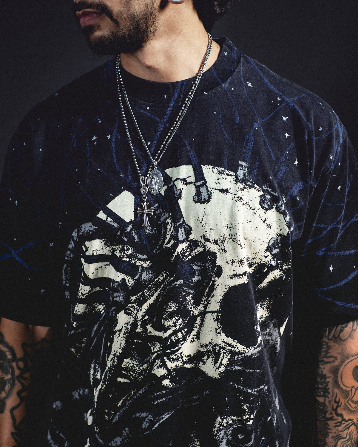LESION ALL OVER PRINT TEE