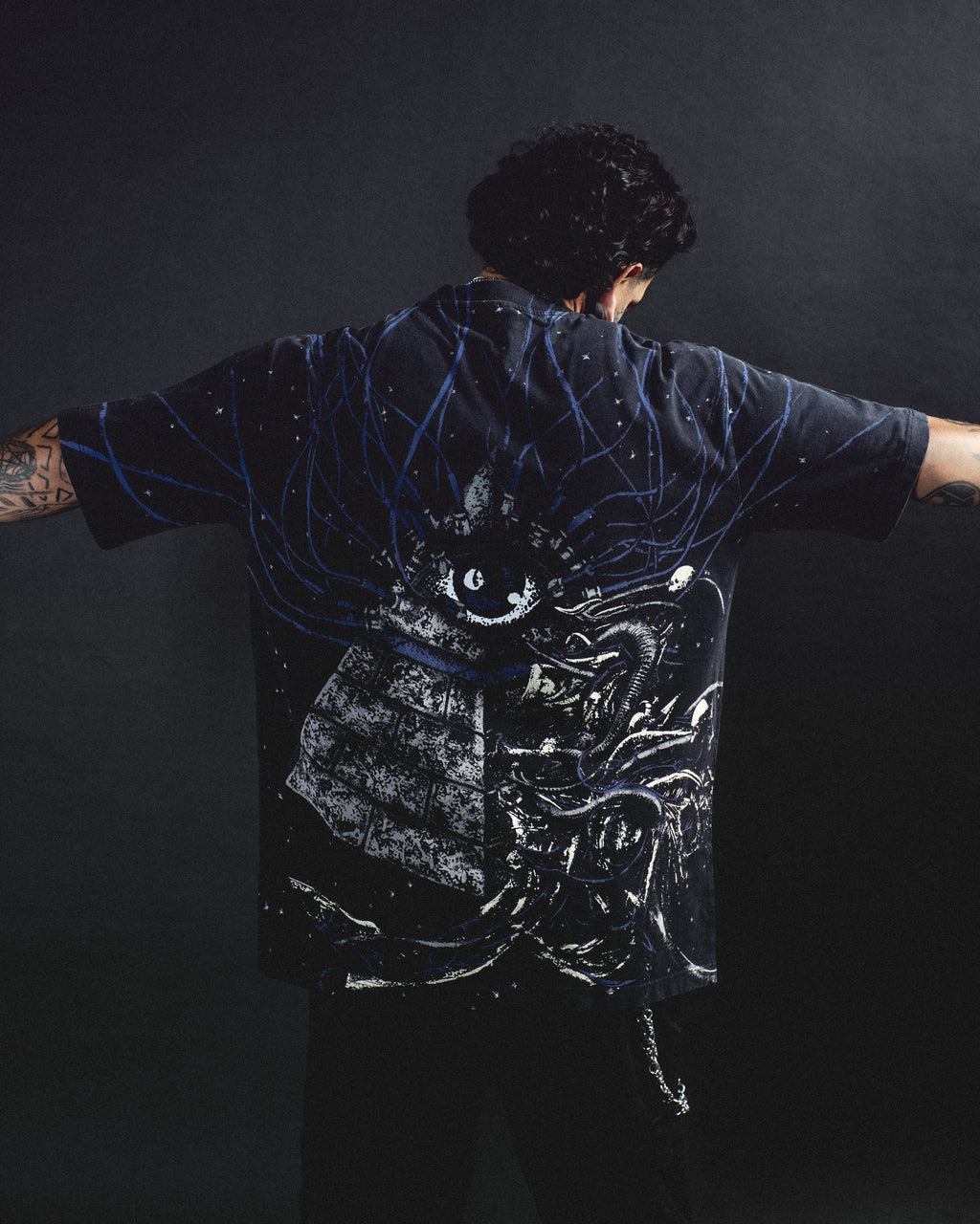 LESION ALL OVER PRINT TEE
