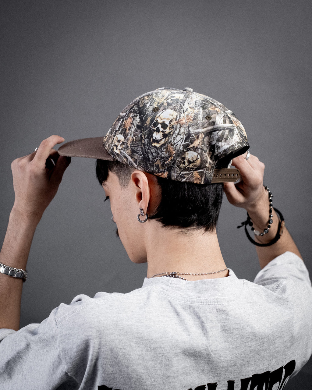 [PRE-ORDER] FEARTREE CAMO HAT (BROWN)