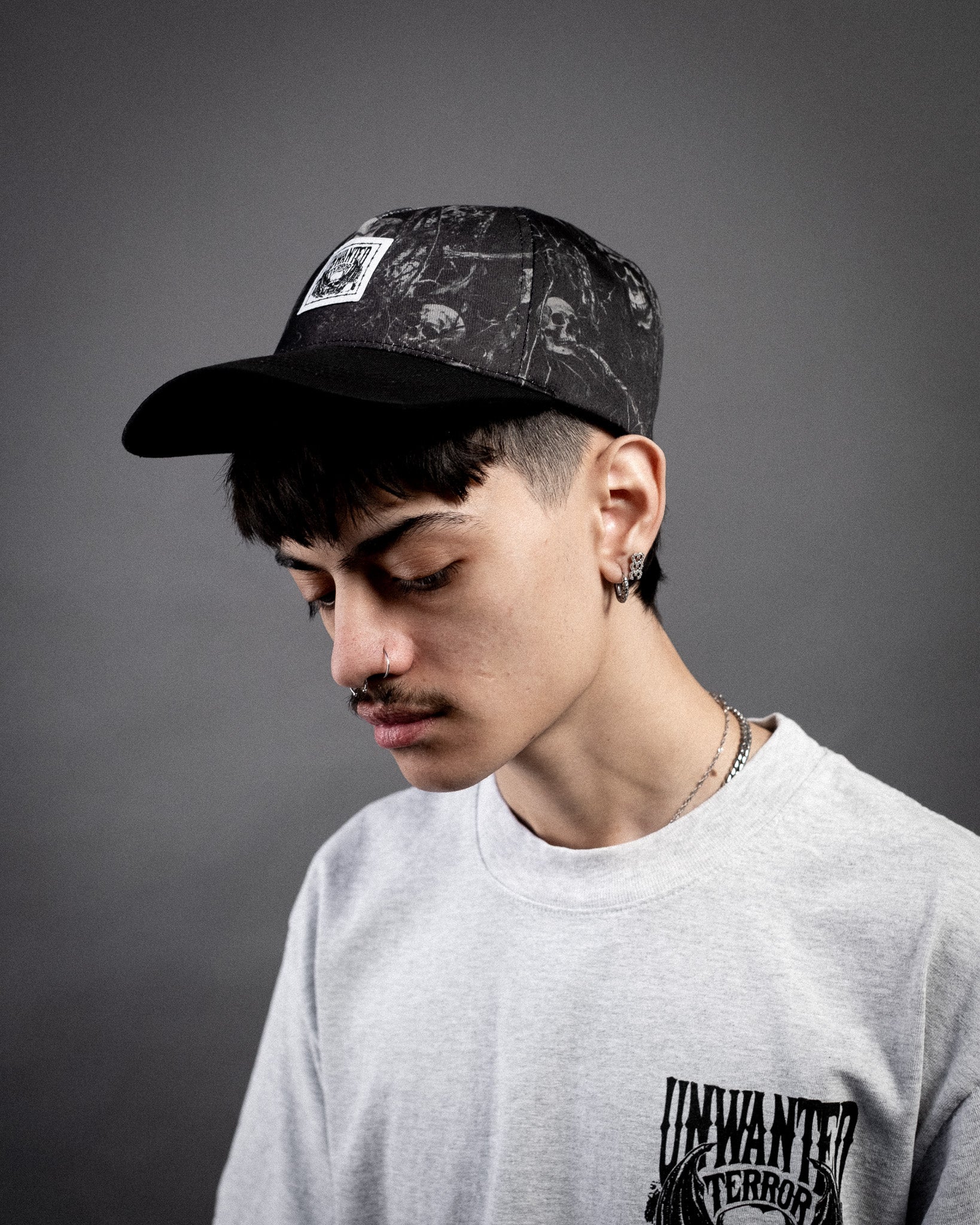 [PRE-ORDER] FEARTREE CAMO HAT (BLACK)