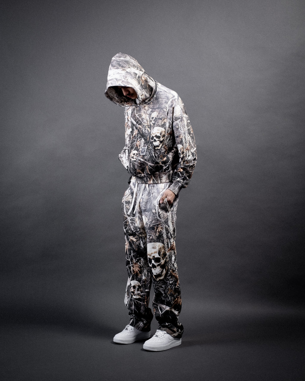[PRE-ORDER] FEARTREE CAMO SWEATPANTS