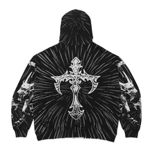 GARGOYLE ALL OVER PRINT VINTAGE HOODIE