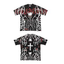 PSYCHEDELIC ALL OVER PRINT TEE (RED)