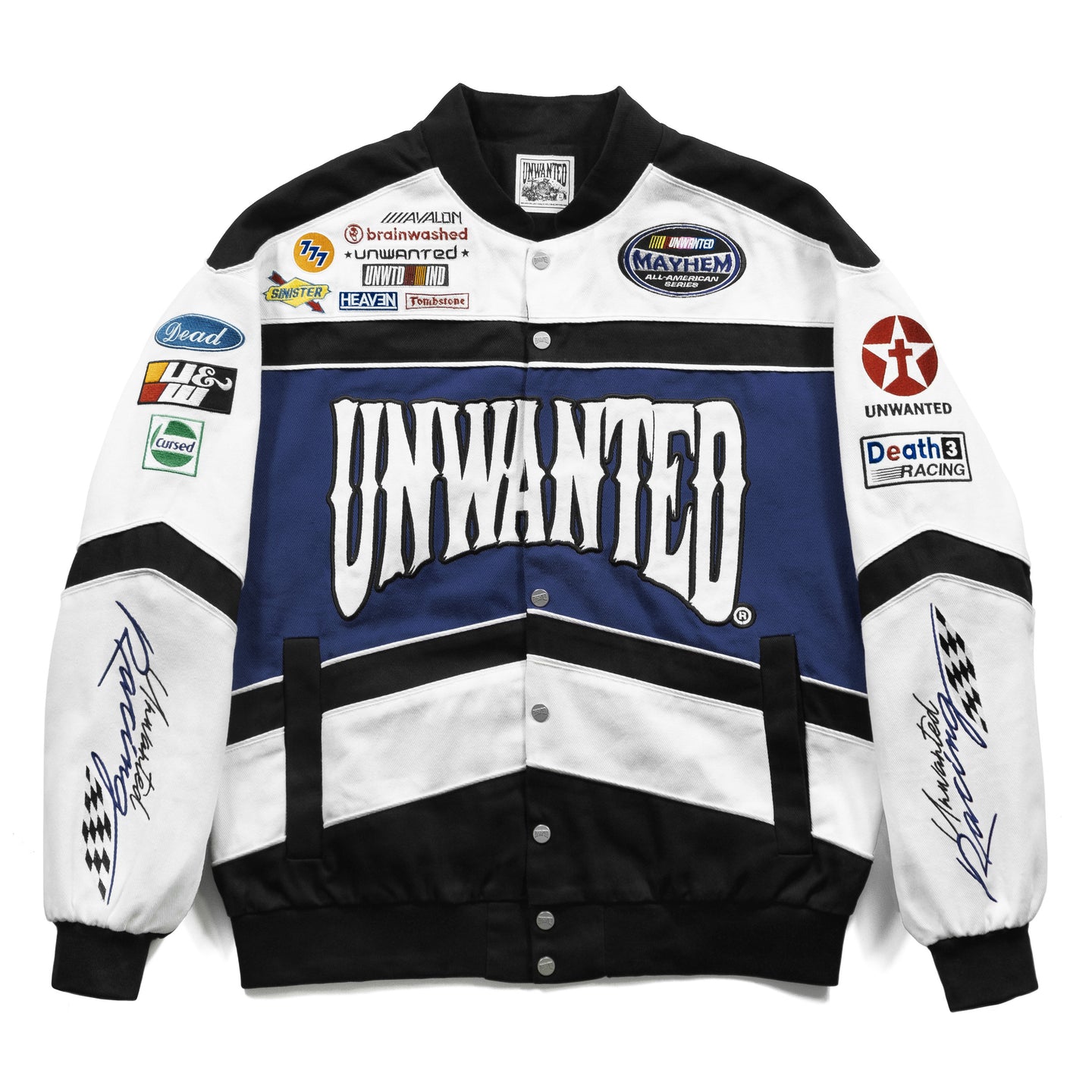 MAYHEM RACING JACKET (BLUE)