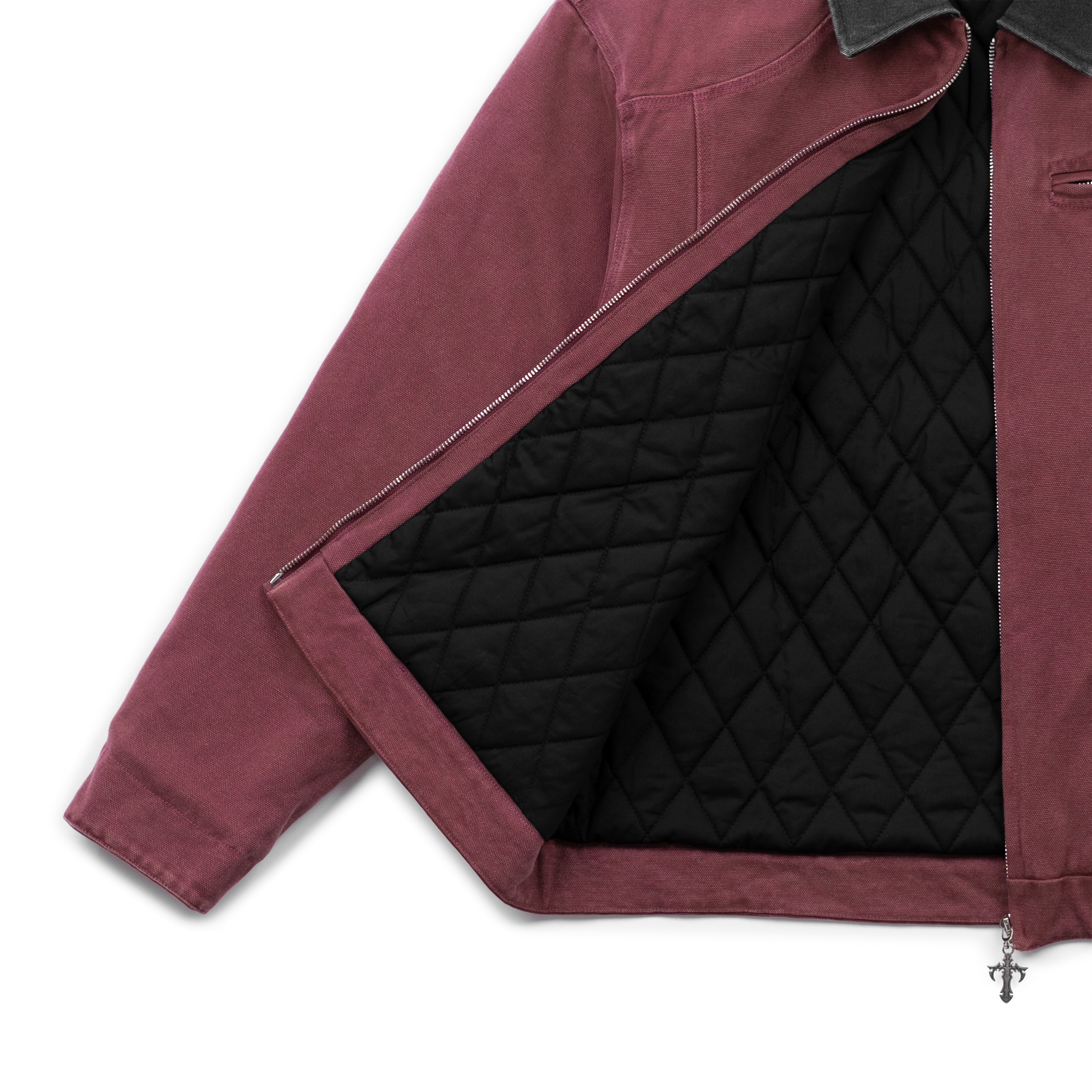 CRUCIFIX WORK JACKET (RED)