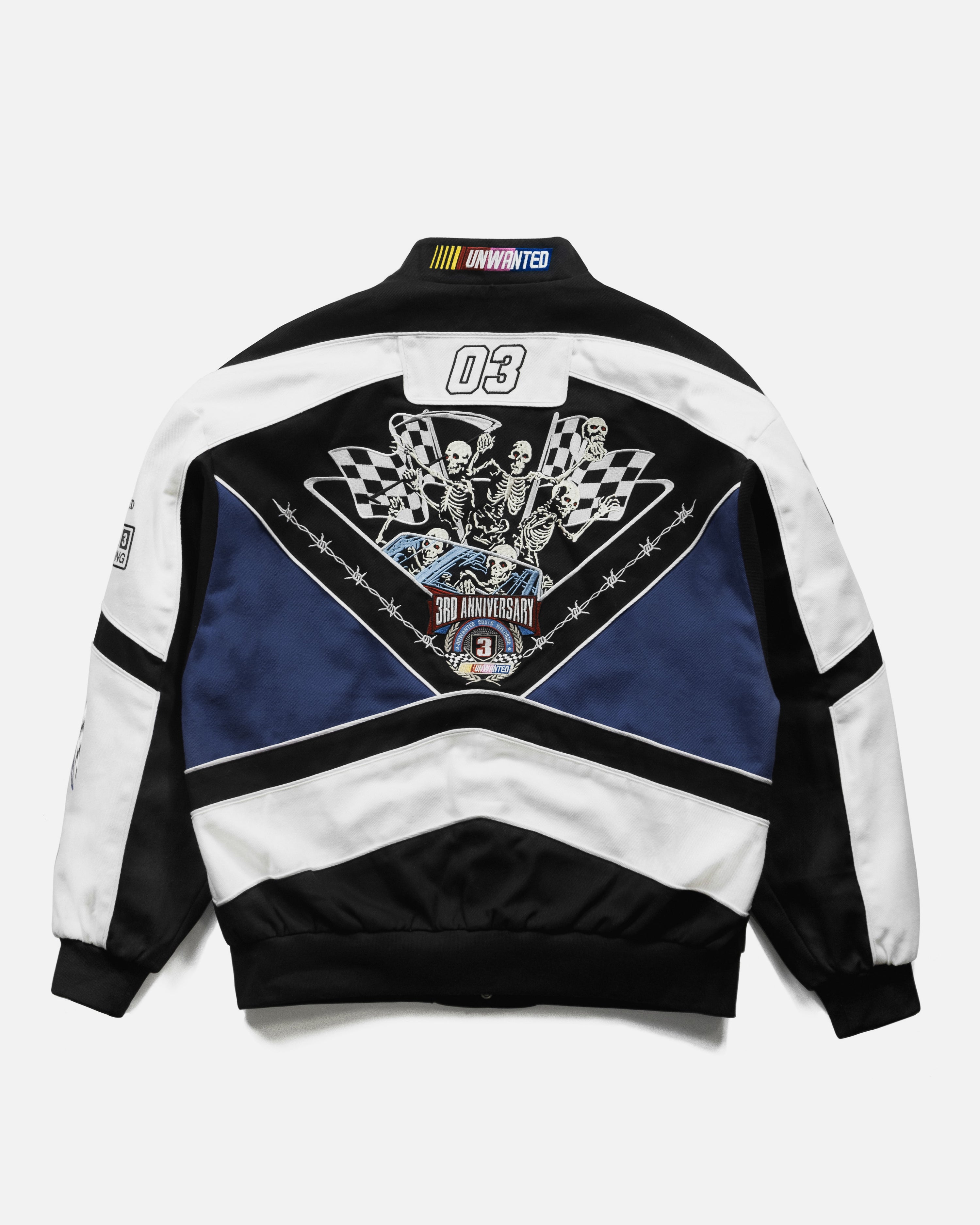 MAYHEM RACING JACKET (BLUE)