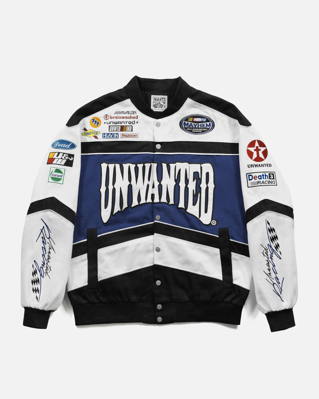 MAYHEM RACING JACKET (BLUE)