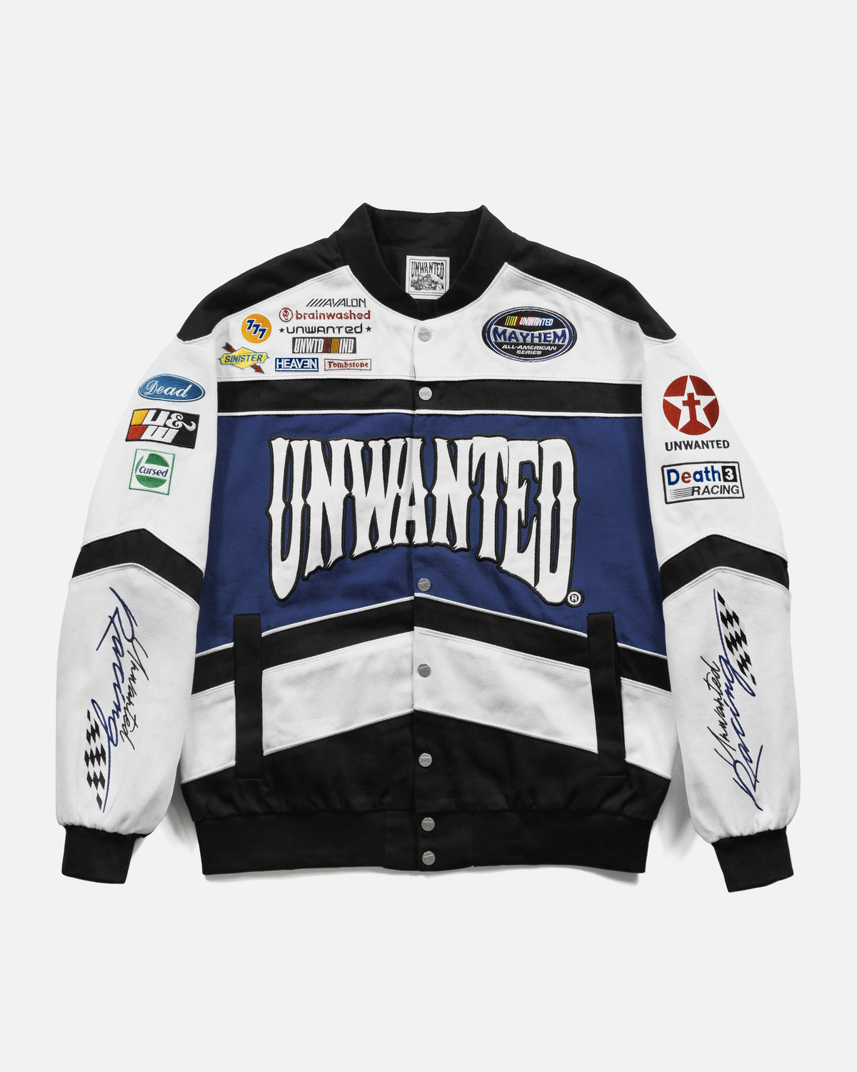 MAYHEM RACING JACKET (BLUE)