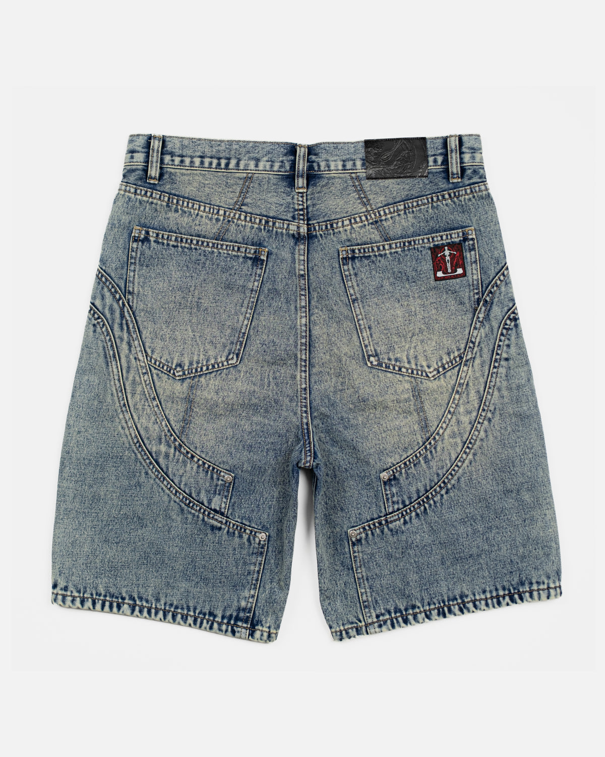 ARMORED DENIM SHORTS [PRE-ORDER]