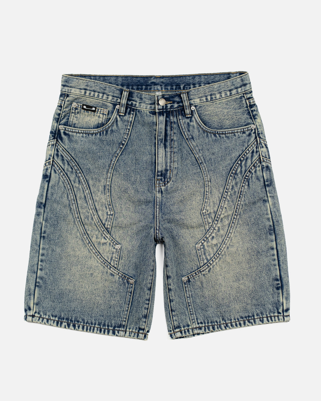 ARMORED DENIM SHORTS [PRE-ORDER]