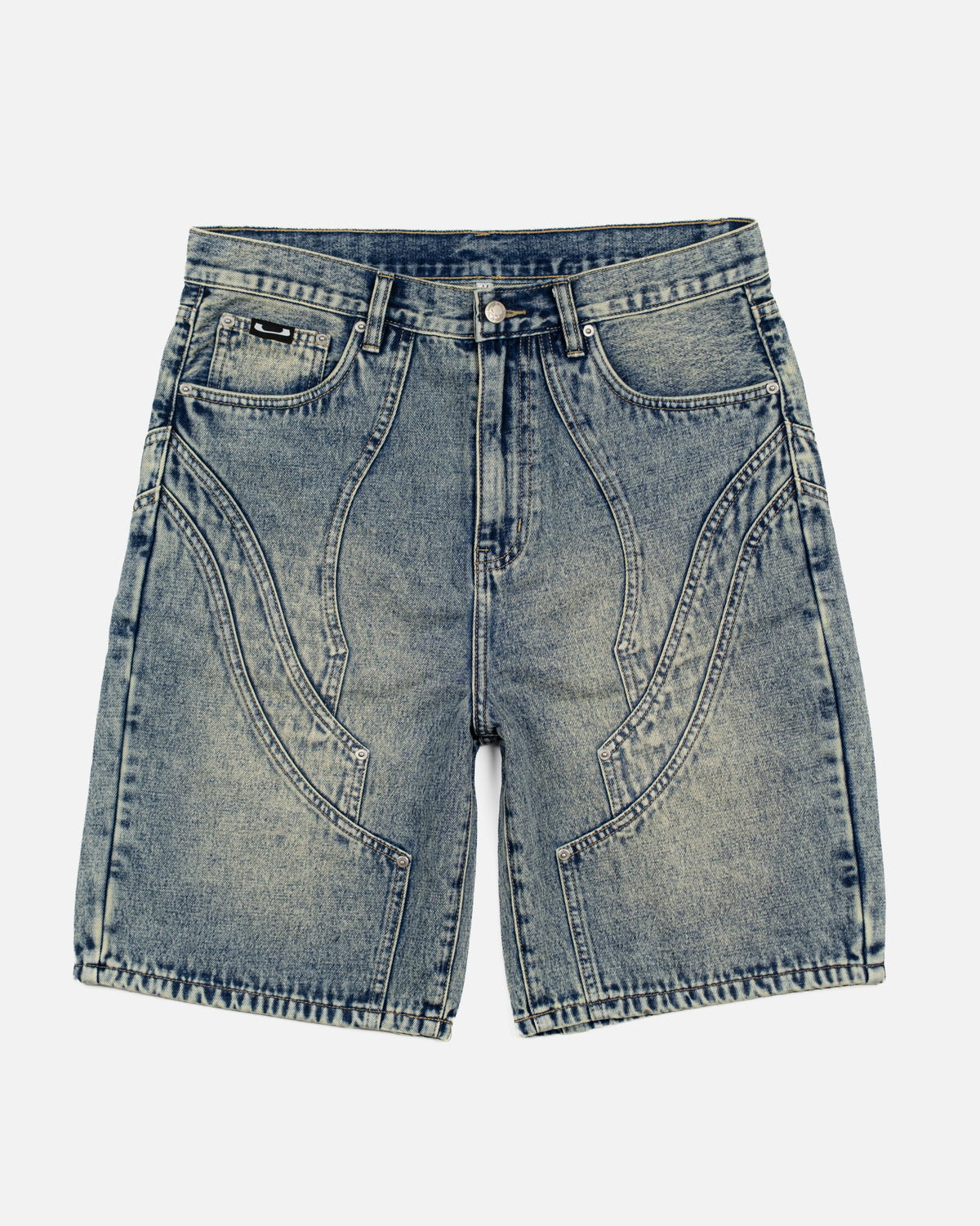 ARMORED DENIM SHORTS [PRE-ORDER]