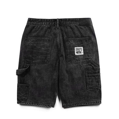 BARBED WIRE DENIM SHORTS