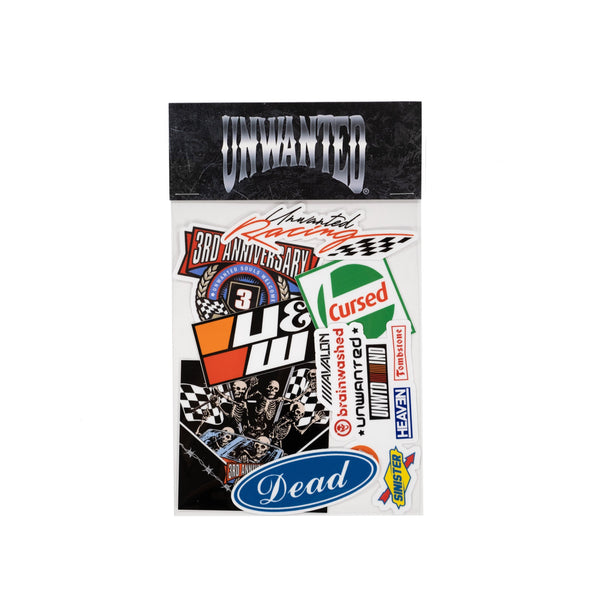RACING STICKER PACK