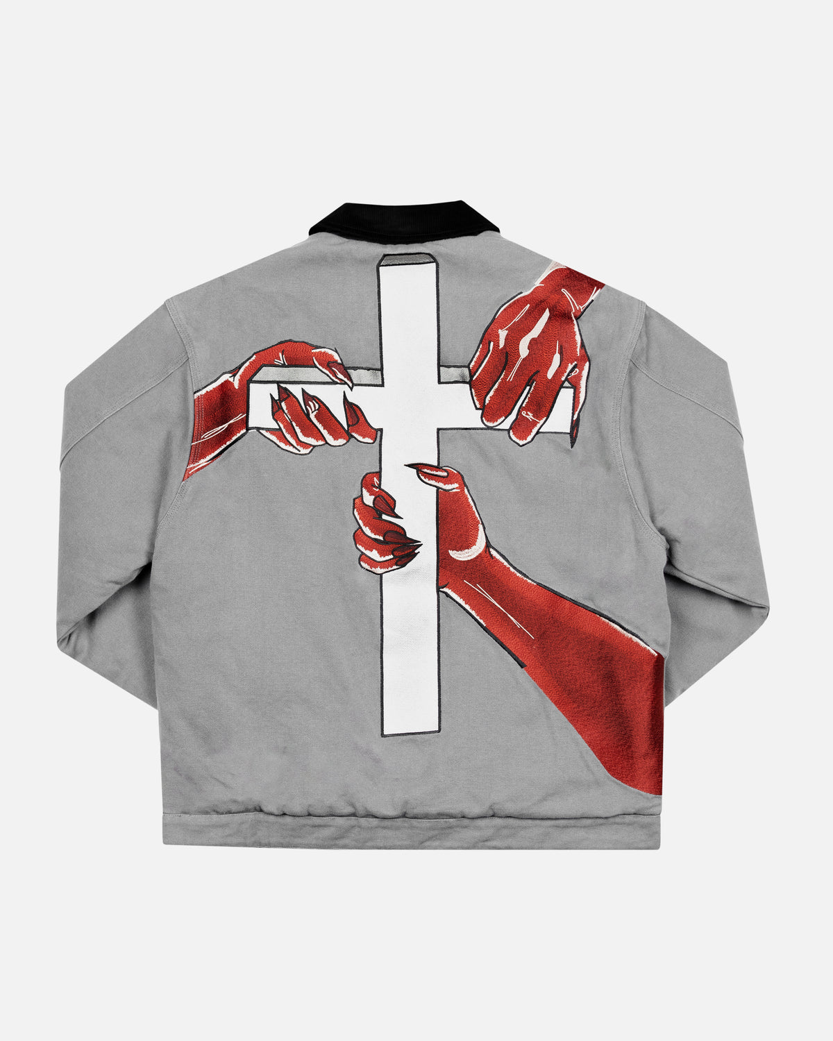 DEVILS GRASP WORK JACKET (GREY)