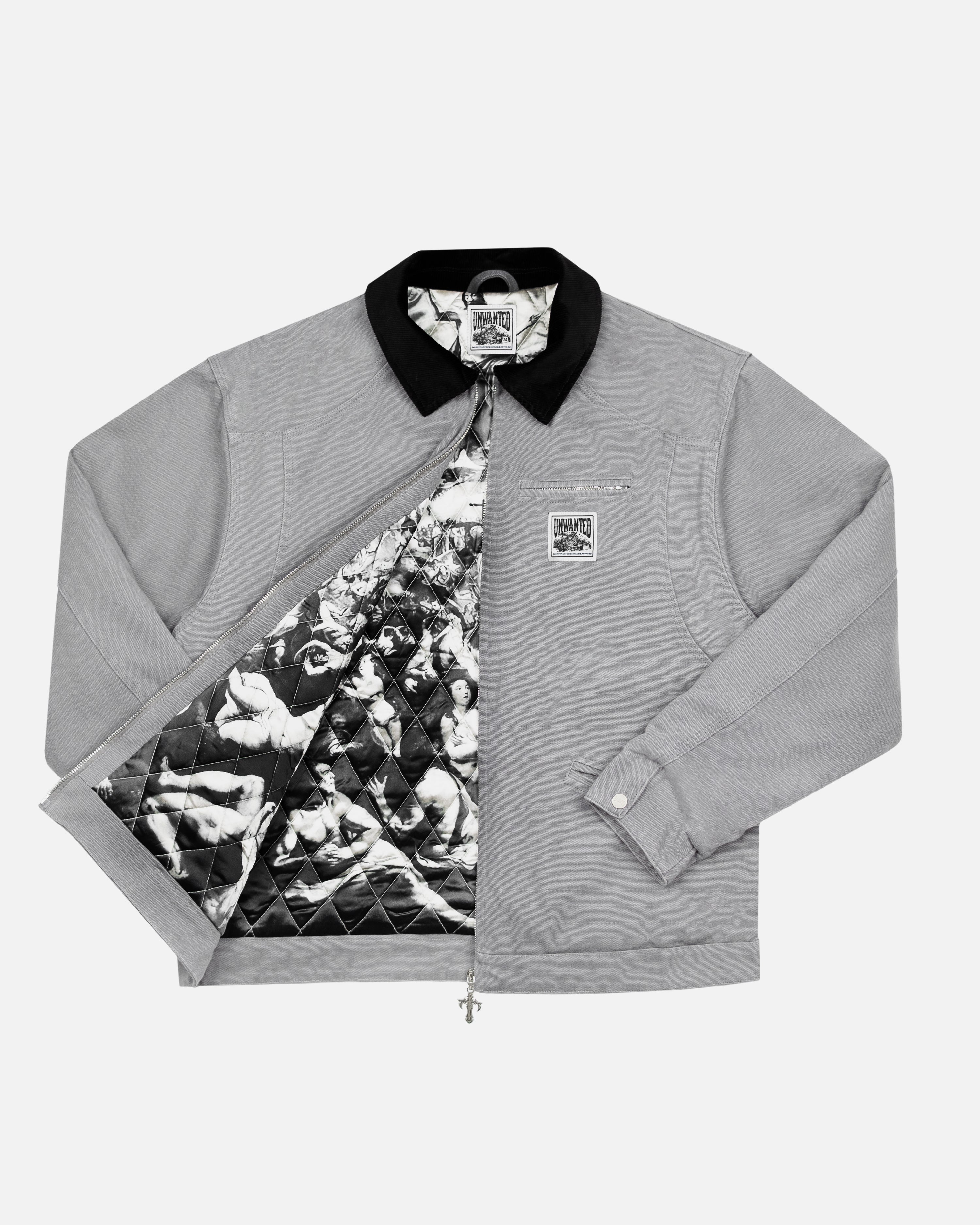 DEVILS GRASP WORK JACKET (GREY)