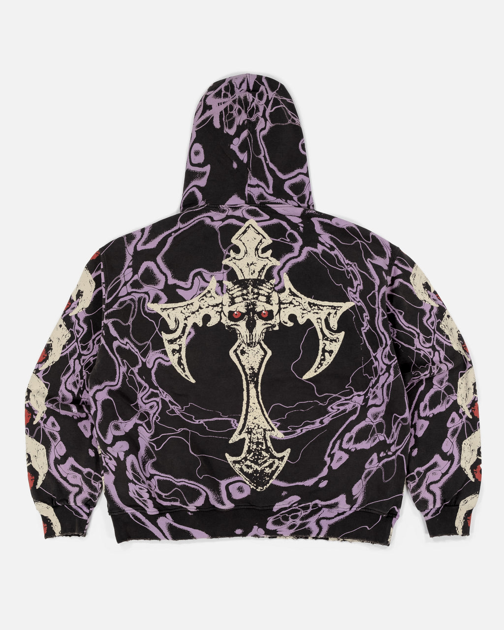 [PRE-ORDER] POLTERGEIST ALL OVER PRINT HOODIE (PURPLE)