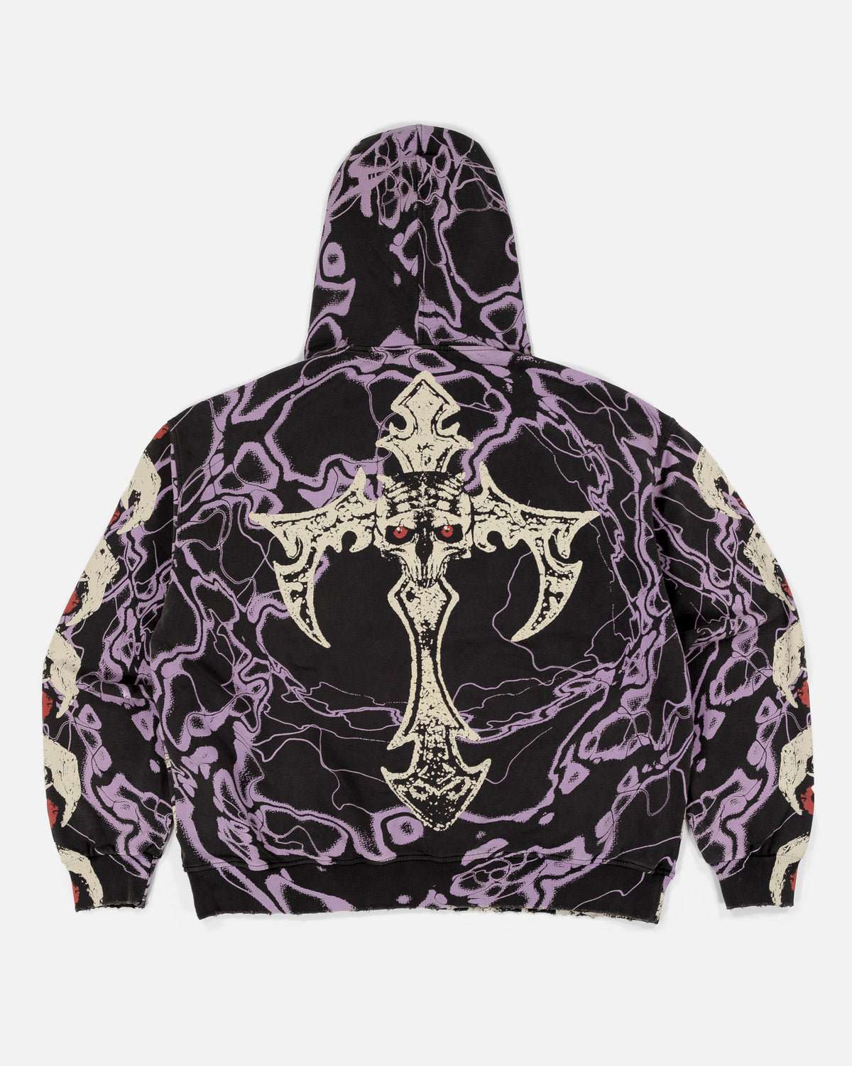 [PRE-ORDER] POLTERGEIST ALL OVER PRINT HOODIE (PURPLE)
