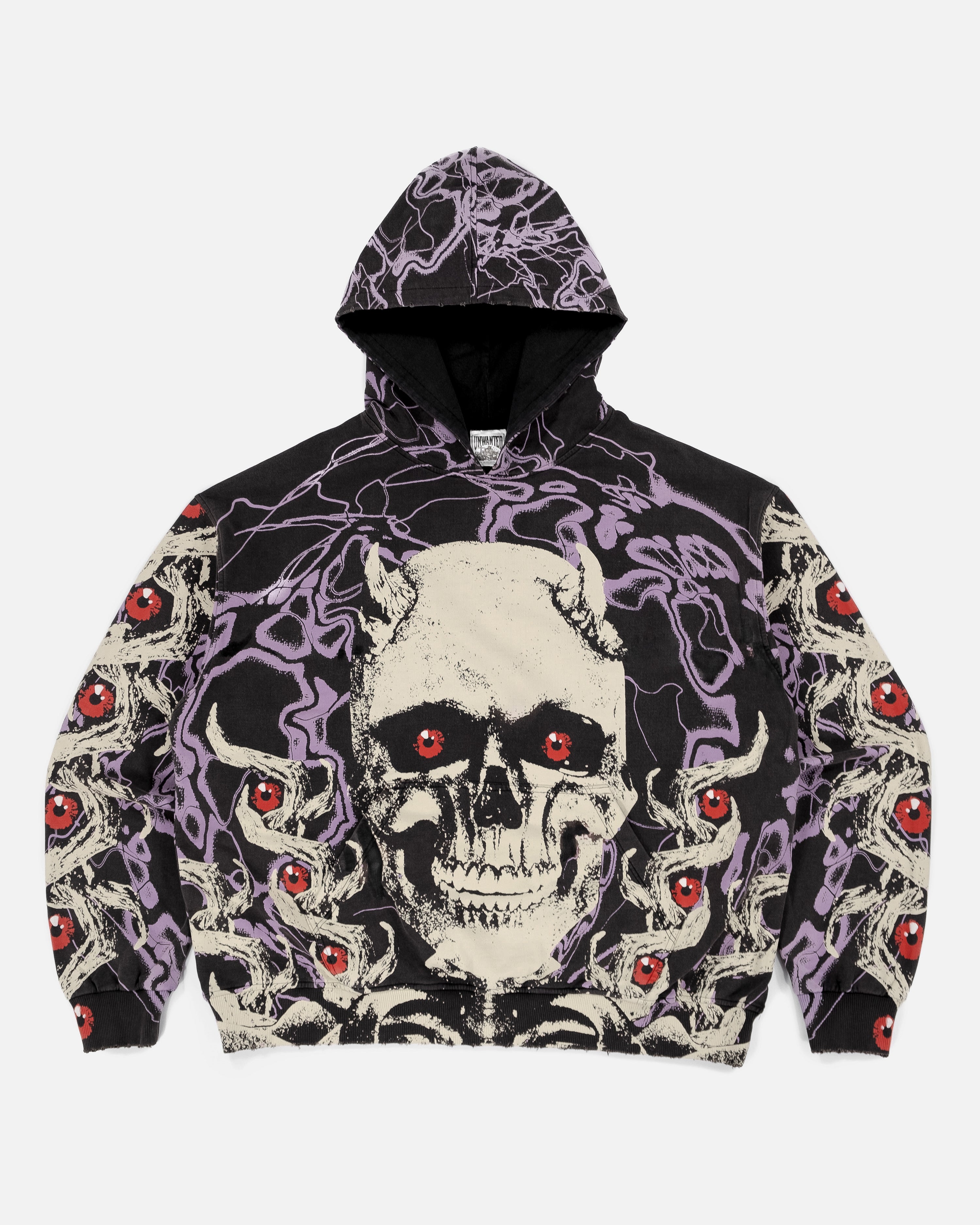 [PRE-ORDER] POLTERGEIST ALL OVER PRINT HOODIE (PURPLE)