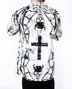 INVERTED PSYCHEDELIC ALL OVER PRINT TEE