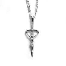 CRUCIFIX PENDANT .925 STERLING SILVER